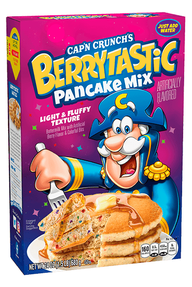 Cap'n Crunch's Berrytastic Pancake Mix