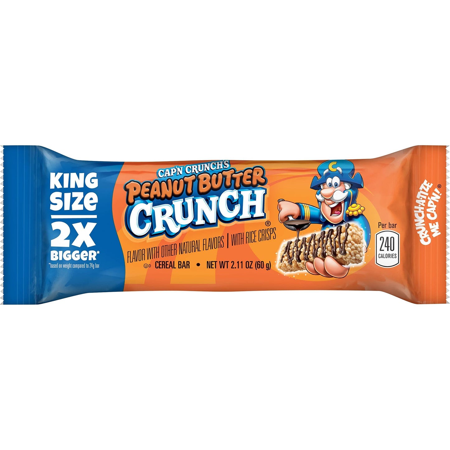 Cap'n Crunch's Peanut Butter Crunch King Size