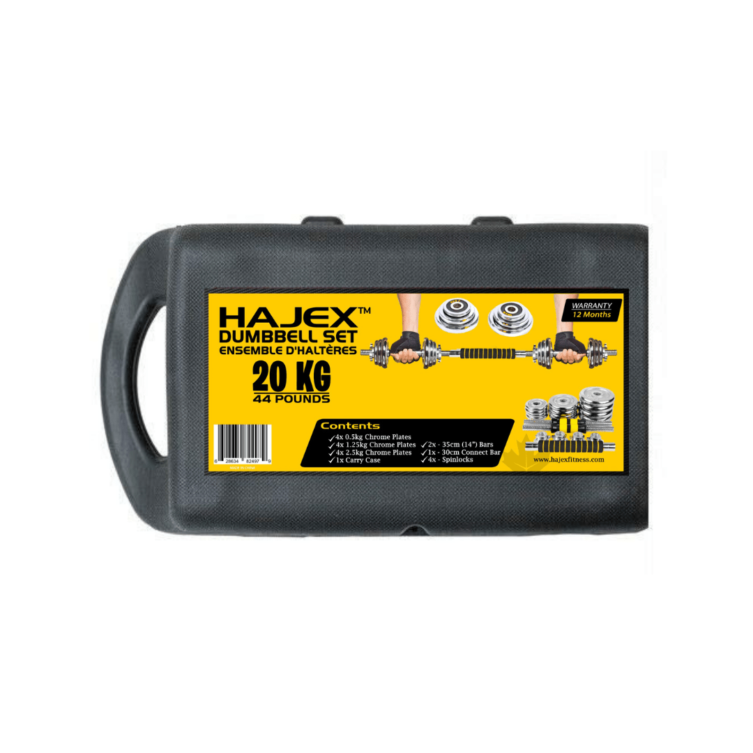 Cast Iron Adjustable Dumbbell Set with Barbell Bar Connector - Jack Righteous