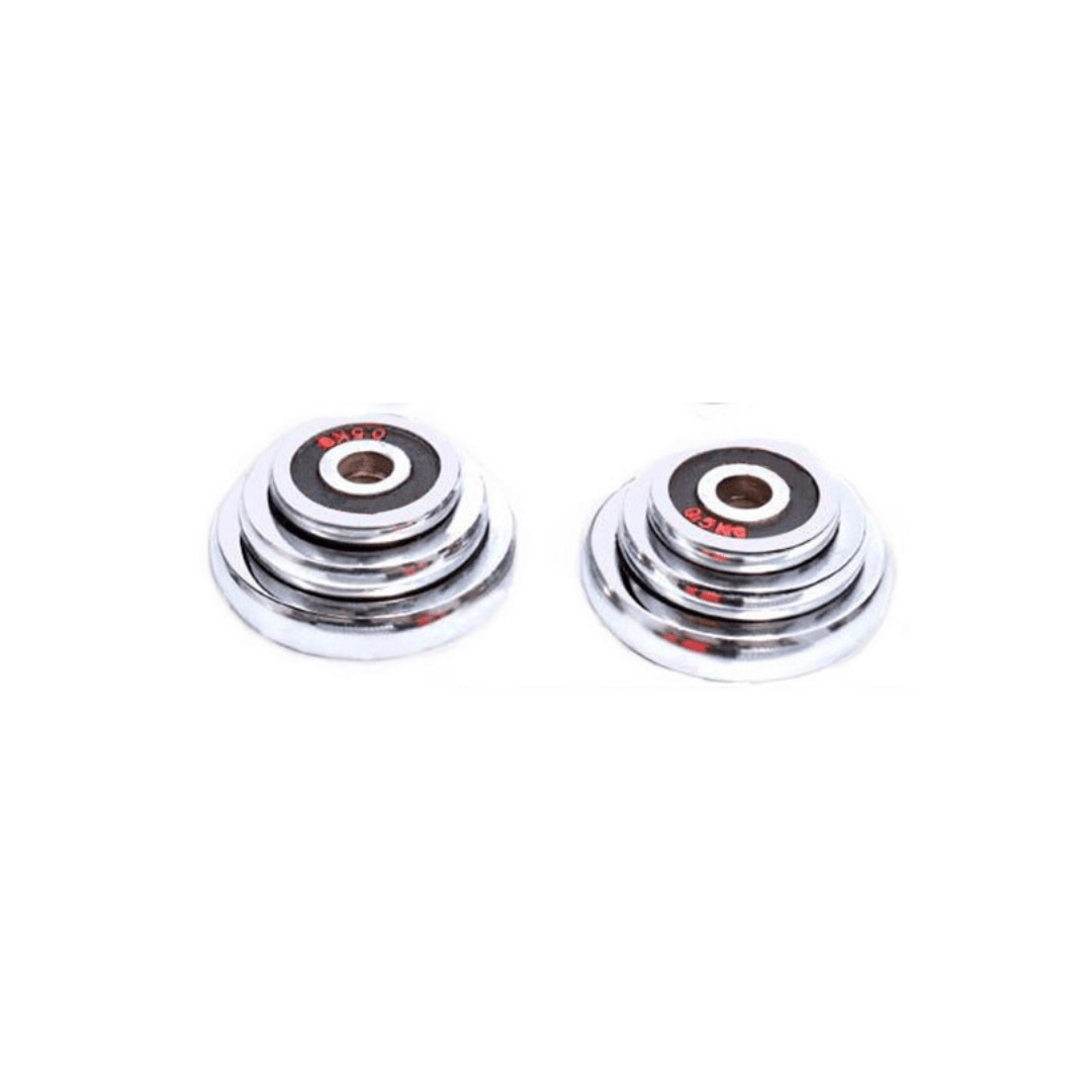 Cast Iron Adjustable Dumbbell Set with Barbell Bar Connector - Jack Righteous