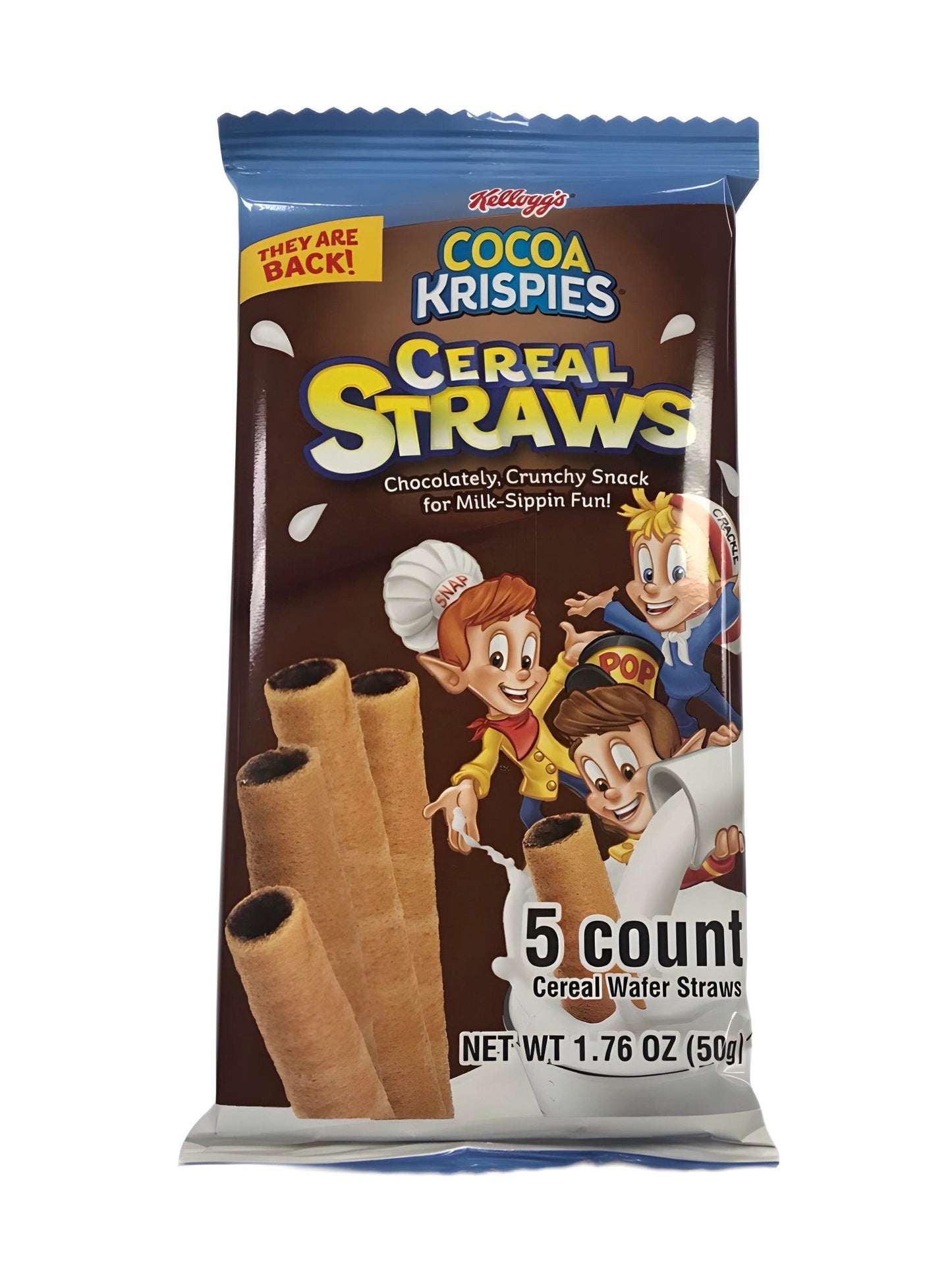 Cocoa Krispies Cereal Straws