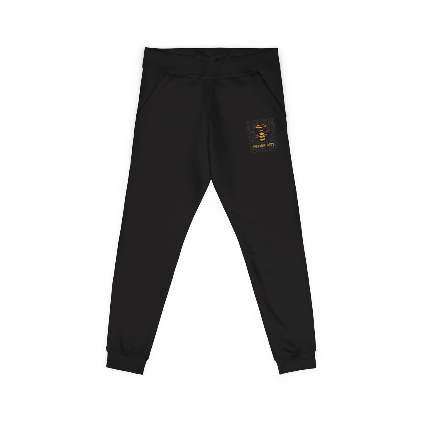 Cozy Embroidered Unisex Fleece Sweatpants | Perfect for Relaxing, Gym, Lounging, Gift for Him/Her, Casual Wear - Jack Righteous
