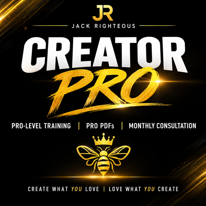 Creator Pro — Pro-level training, Pro PDFs and monthly consultation