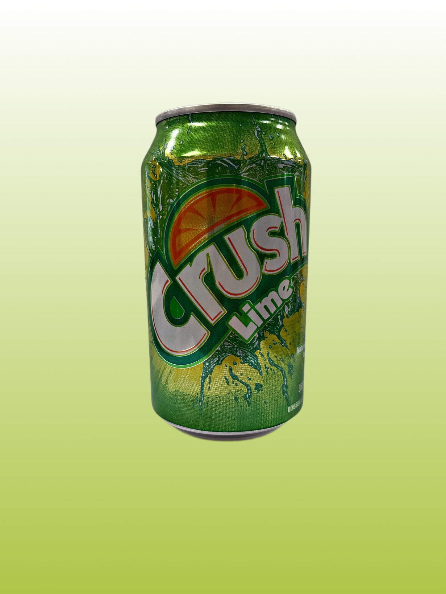 Crush Lime Soda Can 355ML U.S.A Edition