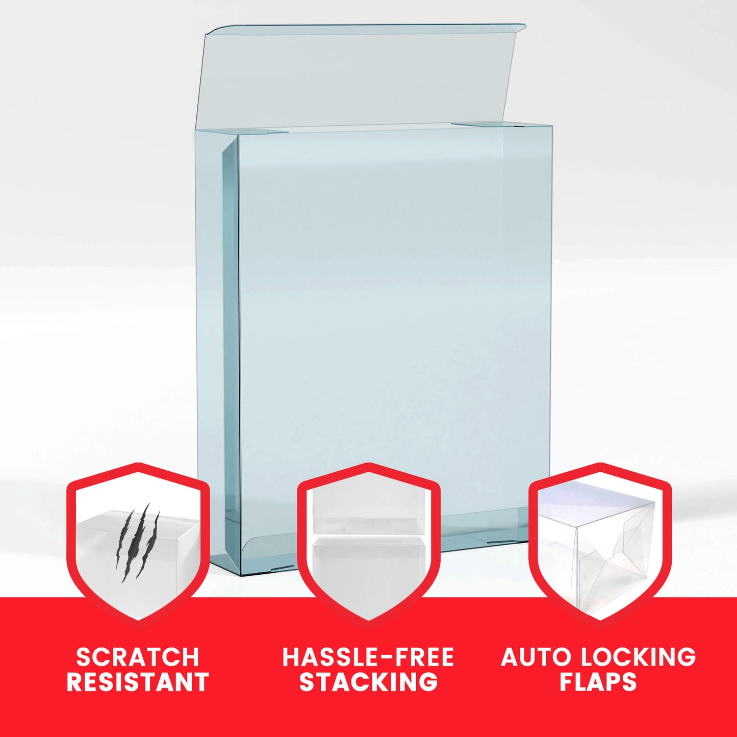 Display Case Protector for SH Figure Son Goku Super Hero PET Protector Pack of 10 - Jack Righteous