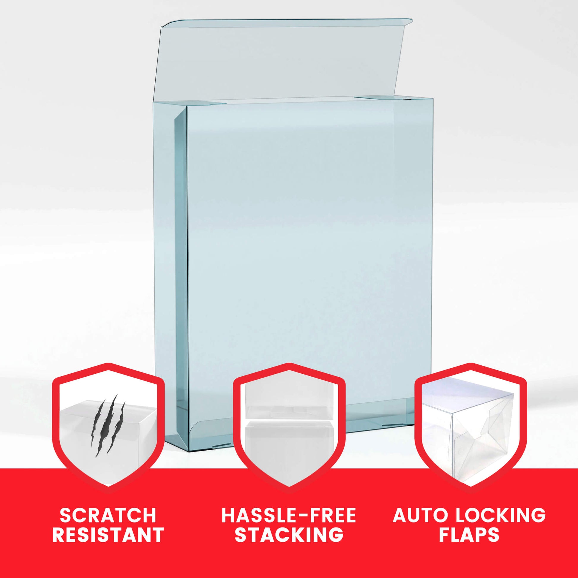 Display Case Protector for SH Figure Son Goku Super Hero PET Protector Pack of 10 - Jack Righteous