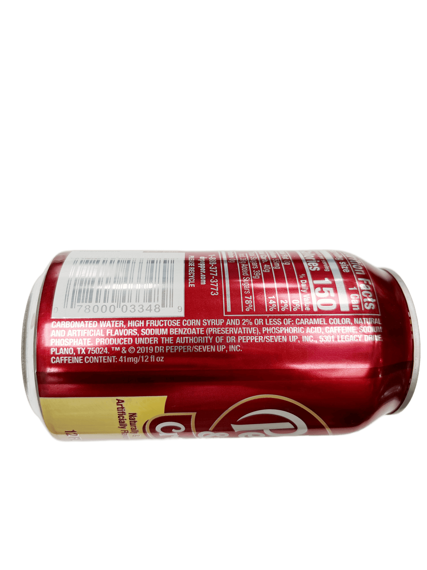 Dr. Pepper & Cream Soda Can 12OZ - U.S Edition