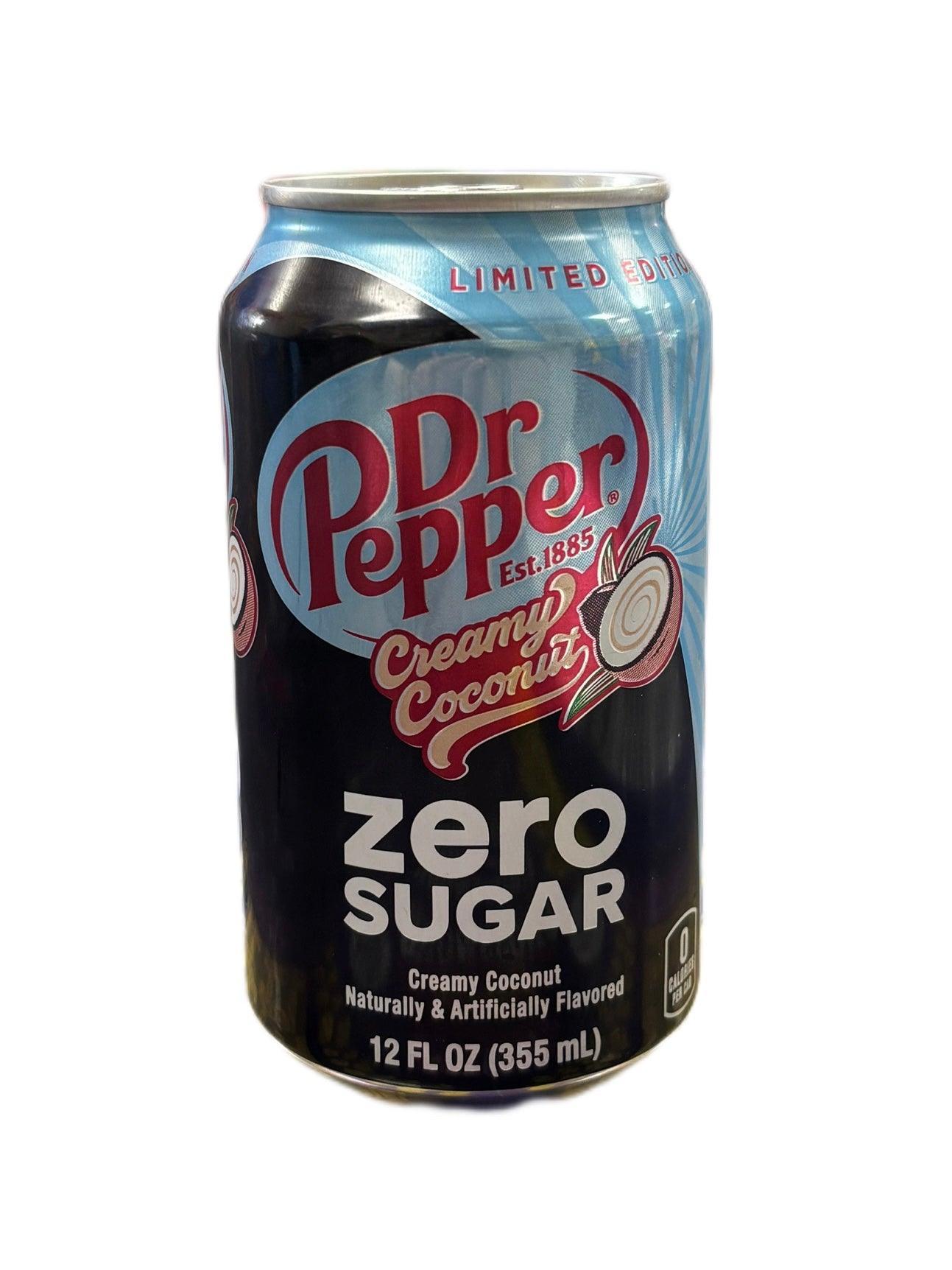Dr. Pepper Creamy Coconut Zero Sugar Can 355ML