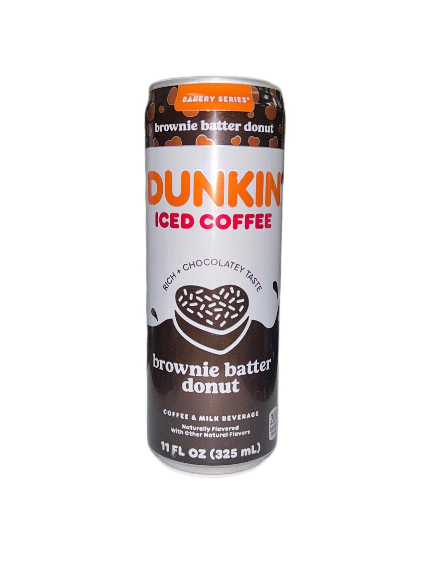 Dunkin' Iced Coffee Brownie Batter Donut Drink