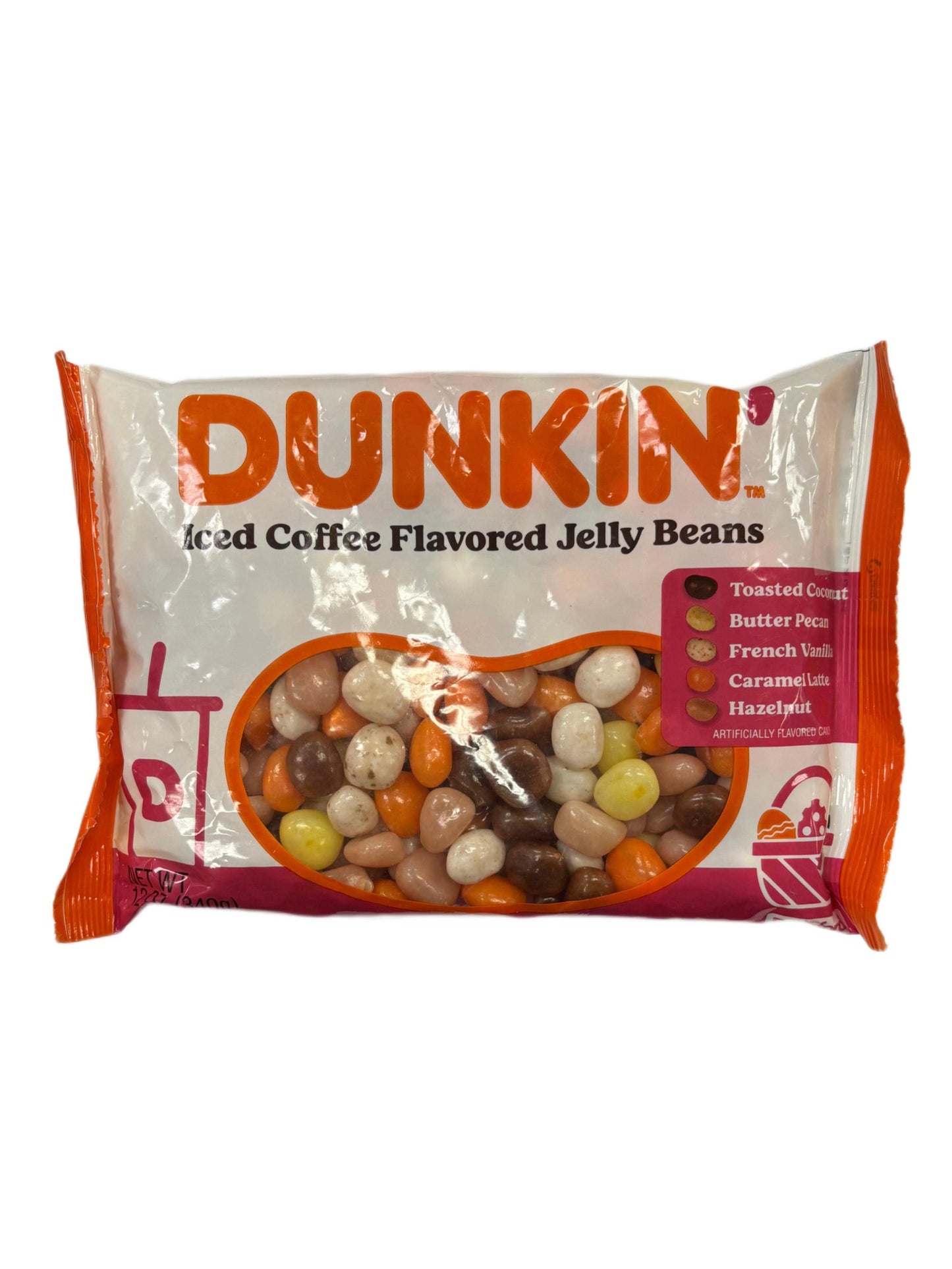 Dunkin' Iced Coffee Flavored Jelly Beans 12OZ