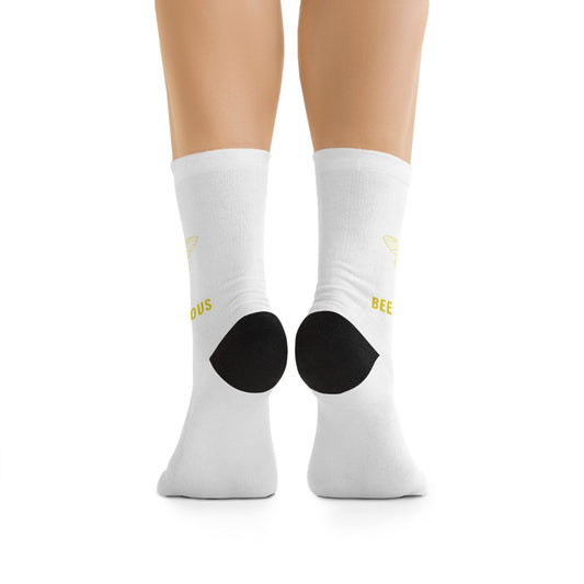 Bee-Themed Eco Socks | Nature Lovers' Gifts | Sustainable Fashion - Jack Righteous