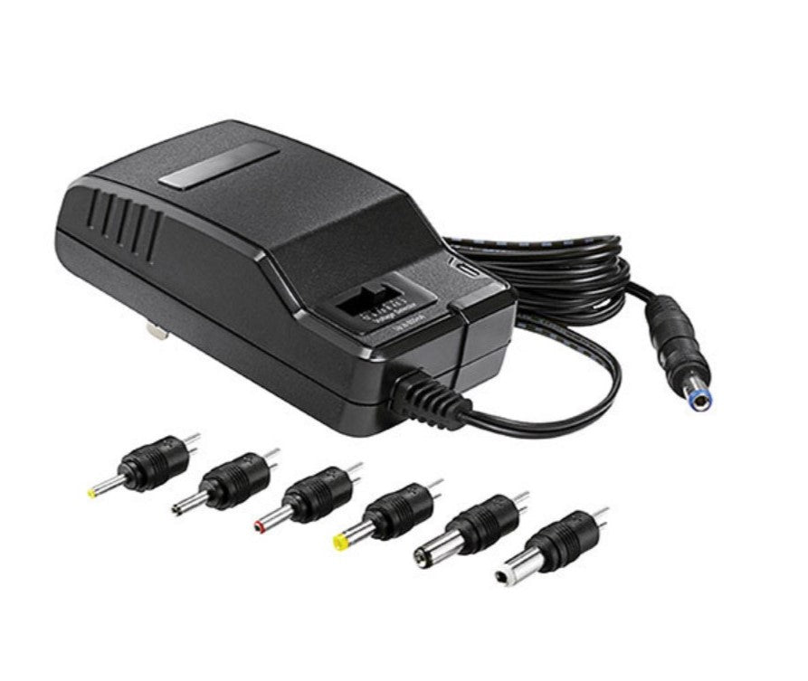 Ensemble d'adaptateurs secteur 7 embouts d'Insignia 600Ma (NS - AC501 - C) - Jack Righteous