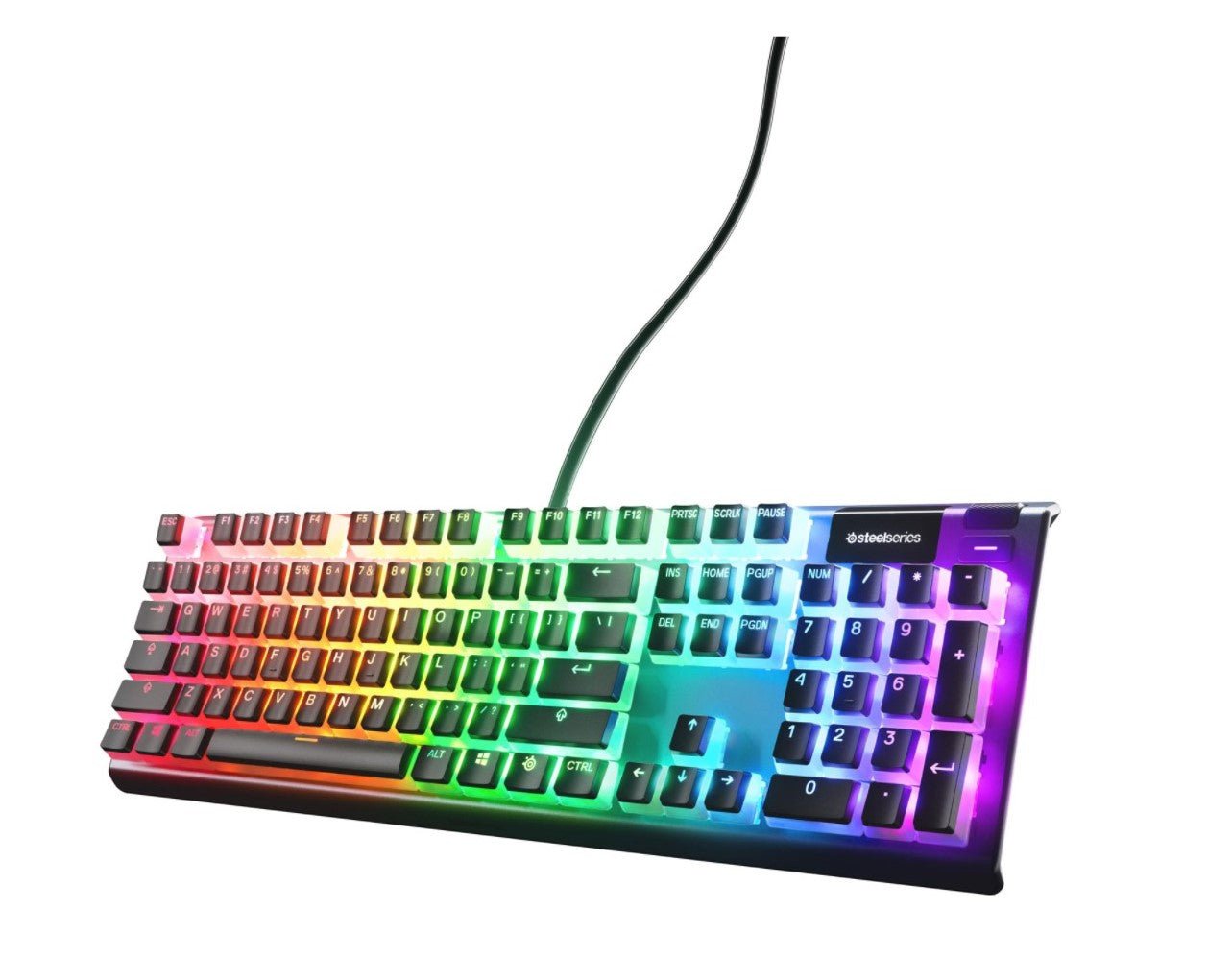 Ensemble de touches mécaniques à tige PrismCaps MX de SteelSeries - Noir - Jack Righteous