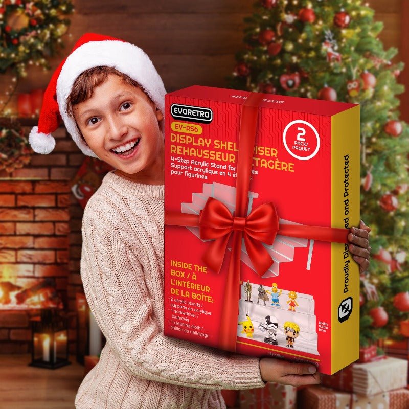 EVORETRO 4 - Step Acrylic Display Stand for Action Figures | Riser RS6 Inch - Jack Righteous