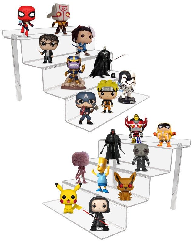 EVORETRO 4 - Step Acrylic Display Stand for Action Figures | Riser RS6 Inch - Jack Righteous