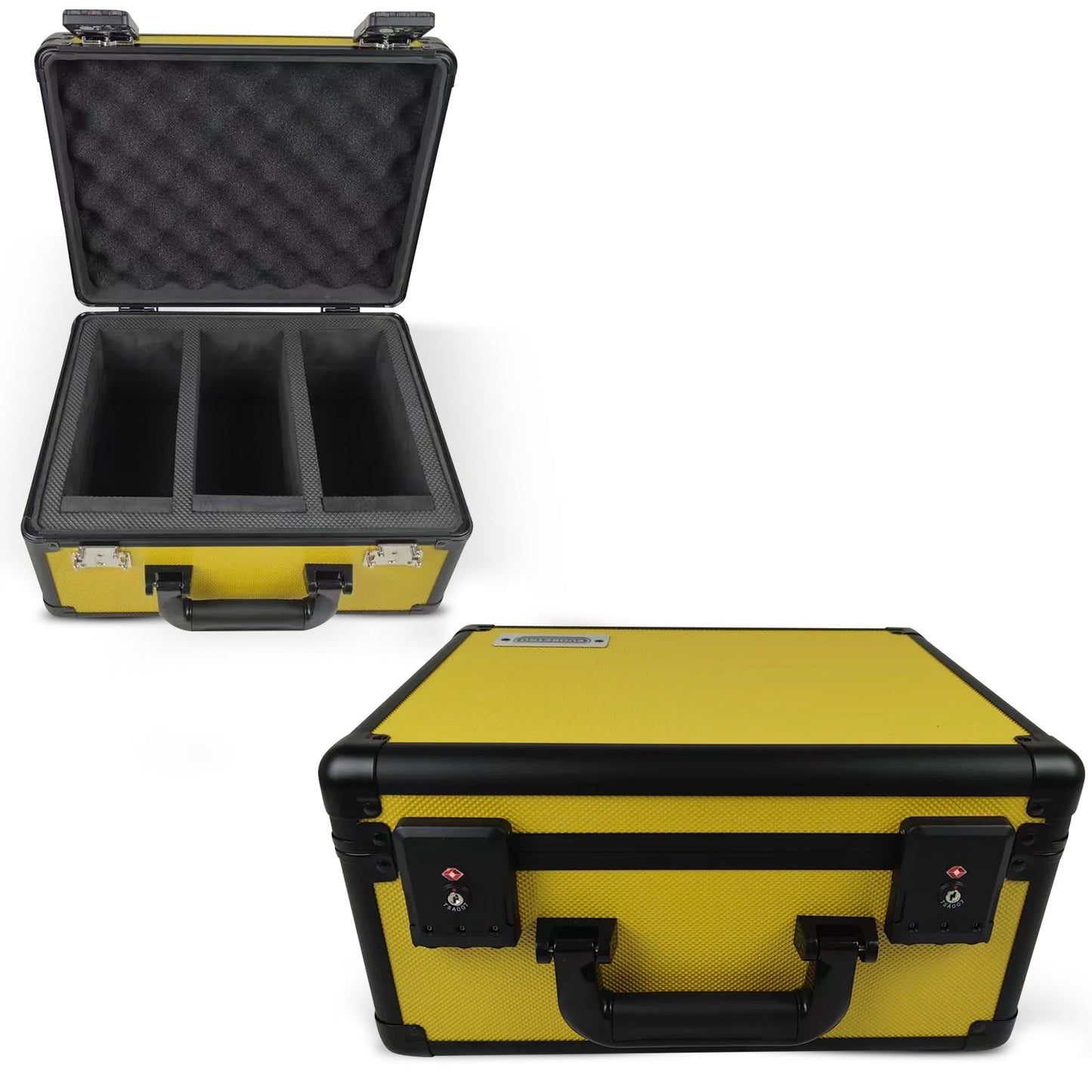 EVORETRO Aluminum Graded Card Storage Box, TSA Lock - Jack Righteous