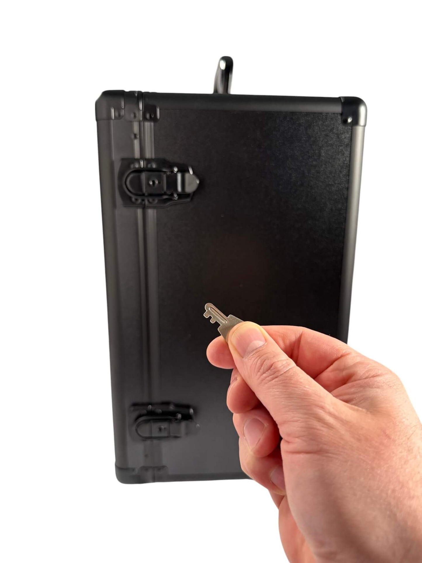 EVORETRO Aluminum Miniatures Display Case with 5 Magnetic Trays - Jack Righteous