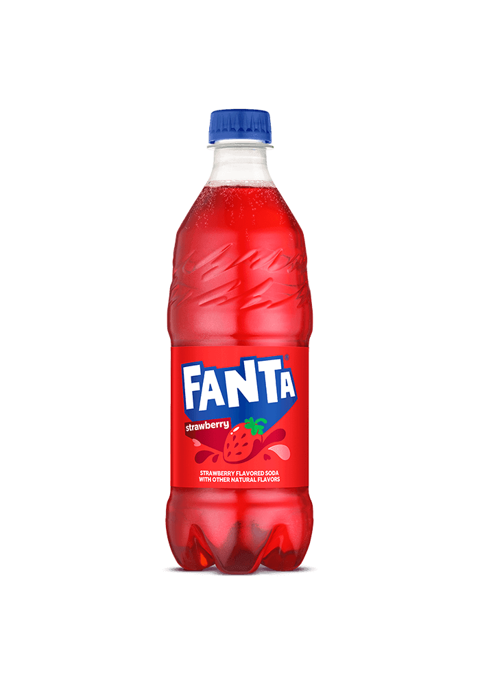 Fanta Strawberry Bottle 591ML - Canadian Edition