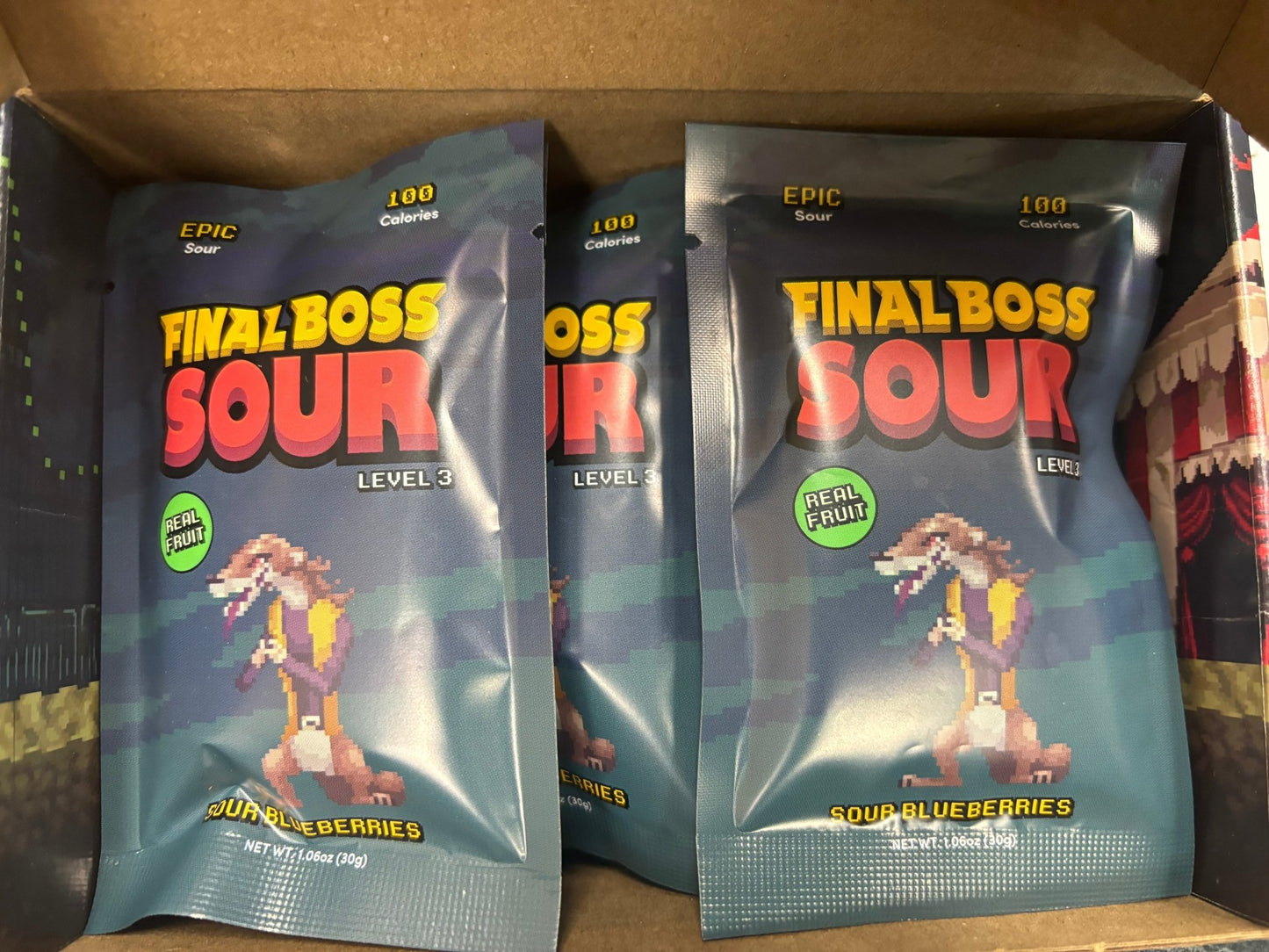 FINAL BOSS SOUR Level 3 Sour Blueberries Exclusive Challenge 360G - U.S Edition - Jack Righteous