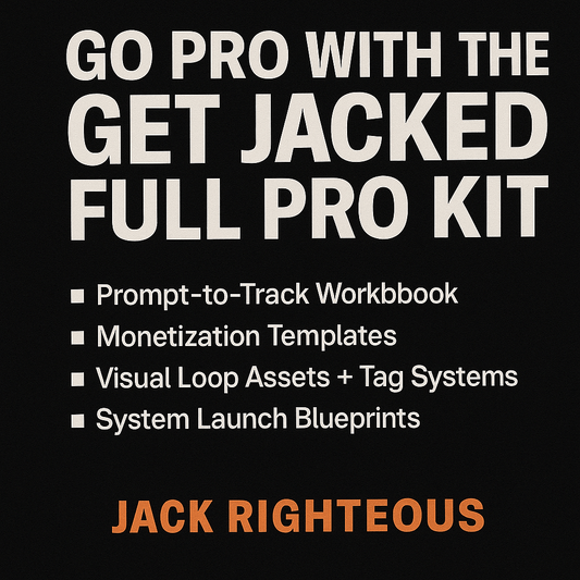 GET JACKED – The Complete AI Creator System for Music, Visuals & Brand Power - Jack Righteous