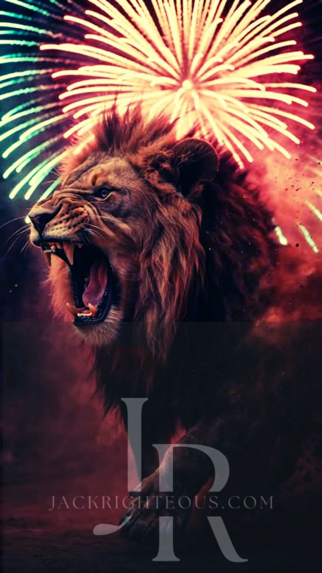 GET JACKED Visual Drop – Cinematic MP4s (Lion, Fireworks, Glitch FX) - Jack Righteous