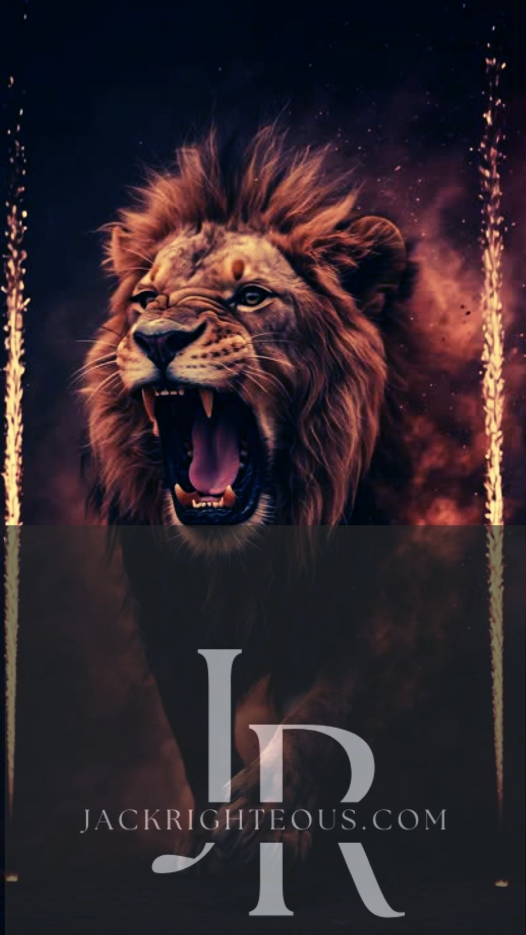 GET JACKED Visual Drop – Cinematic MP4s (Lion, Fireworks, Glitch FX) - Jack Righteous