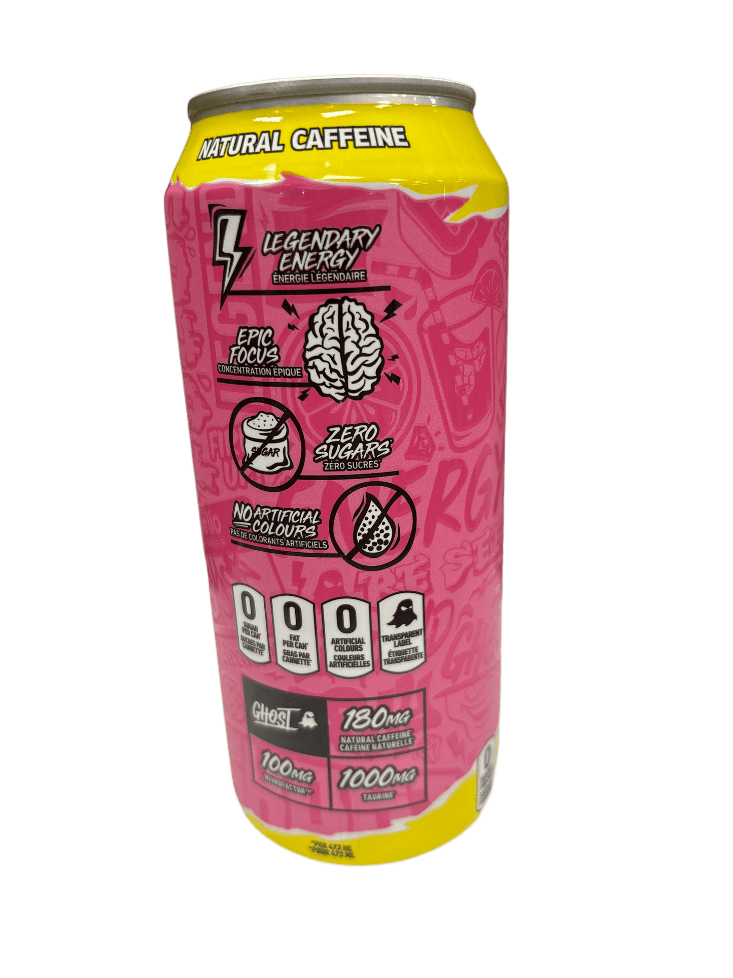Ghost Energy Sour Pink Lemonade 473ML - U.S Edition