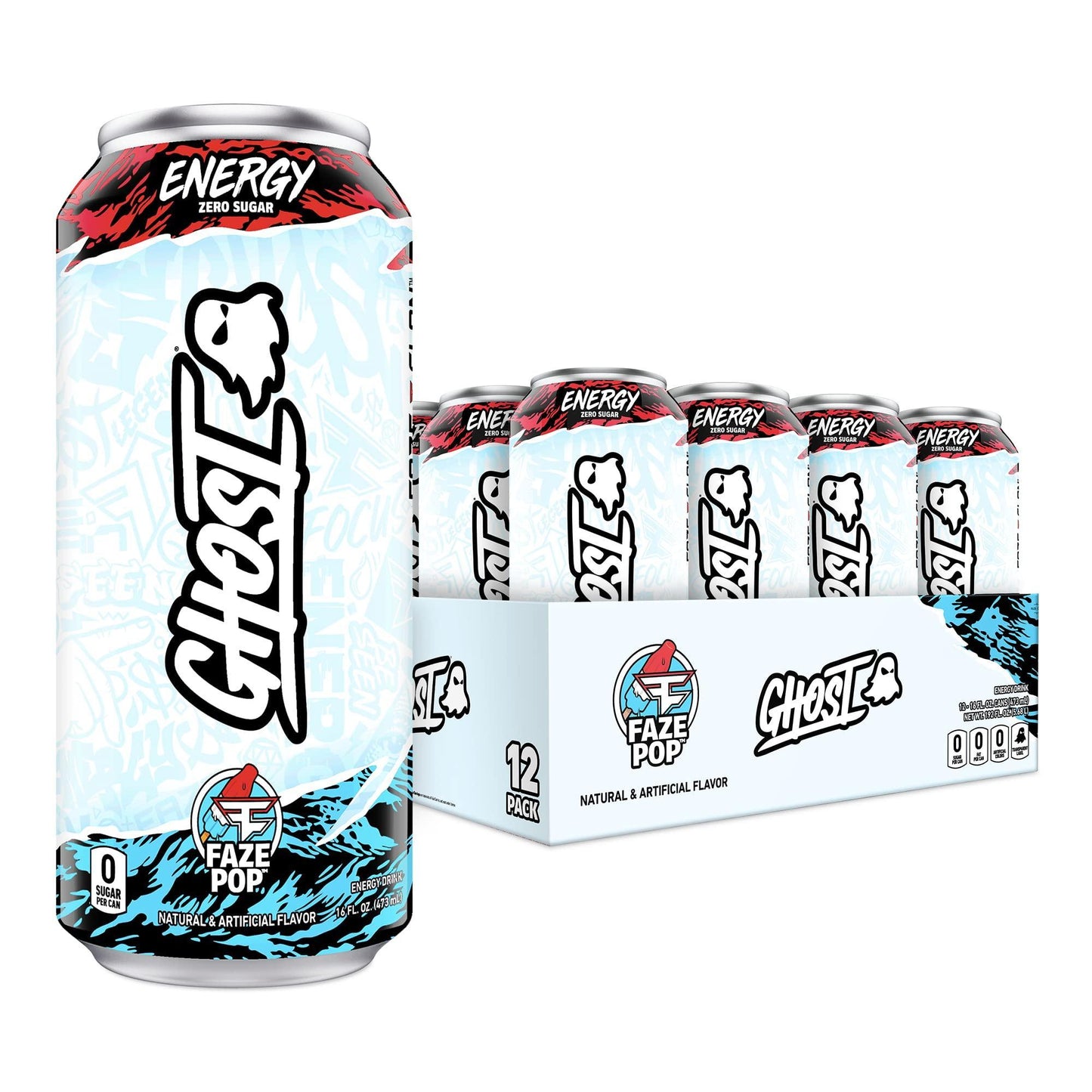 Ghost Faze Pop Energy Drink