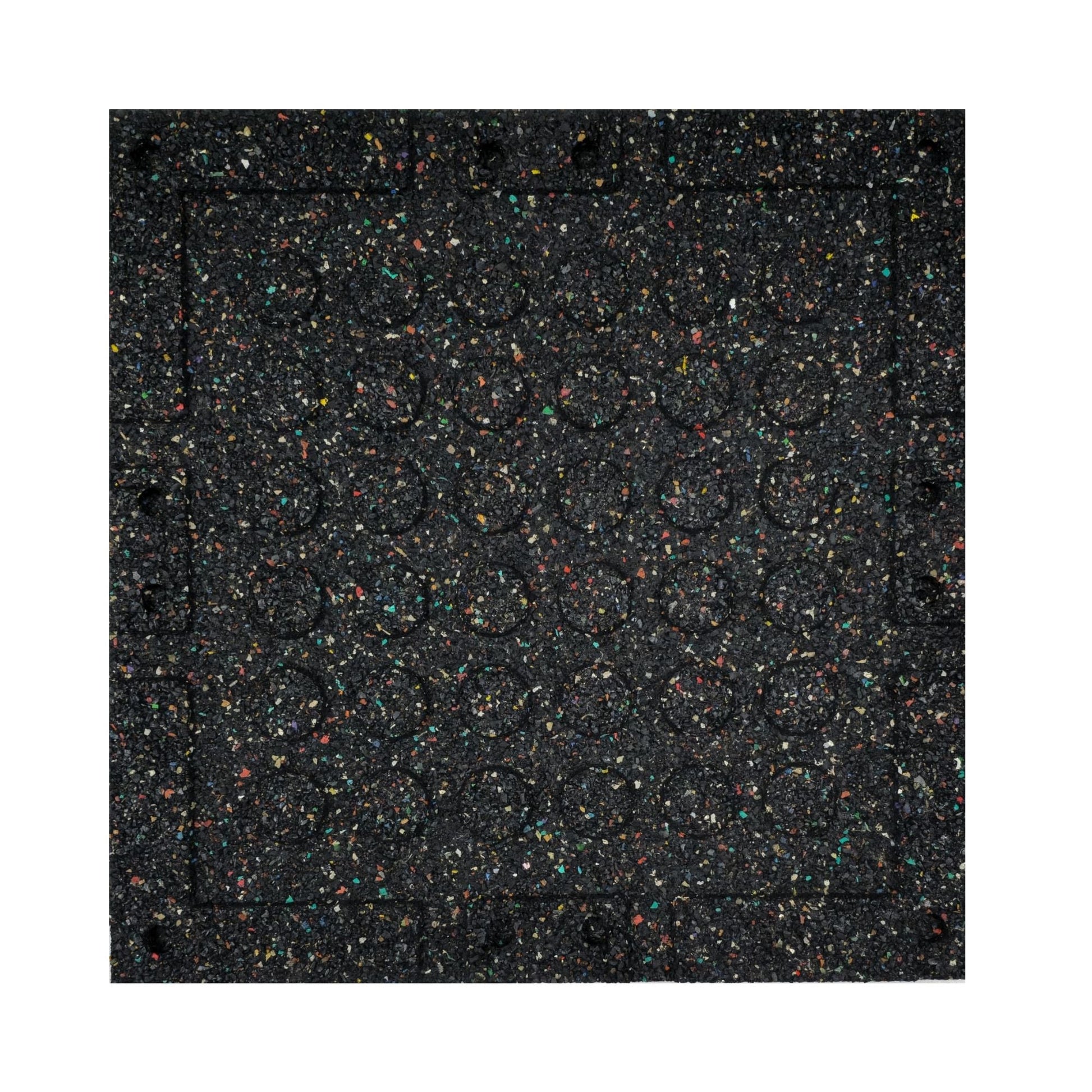 HAJEX Hard Floor Mats for Gym - Pack of 6 - Jack Righteous