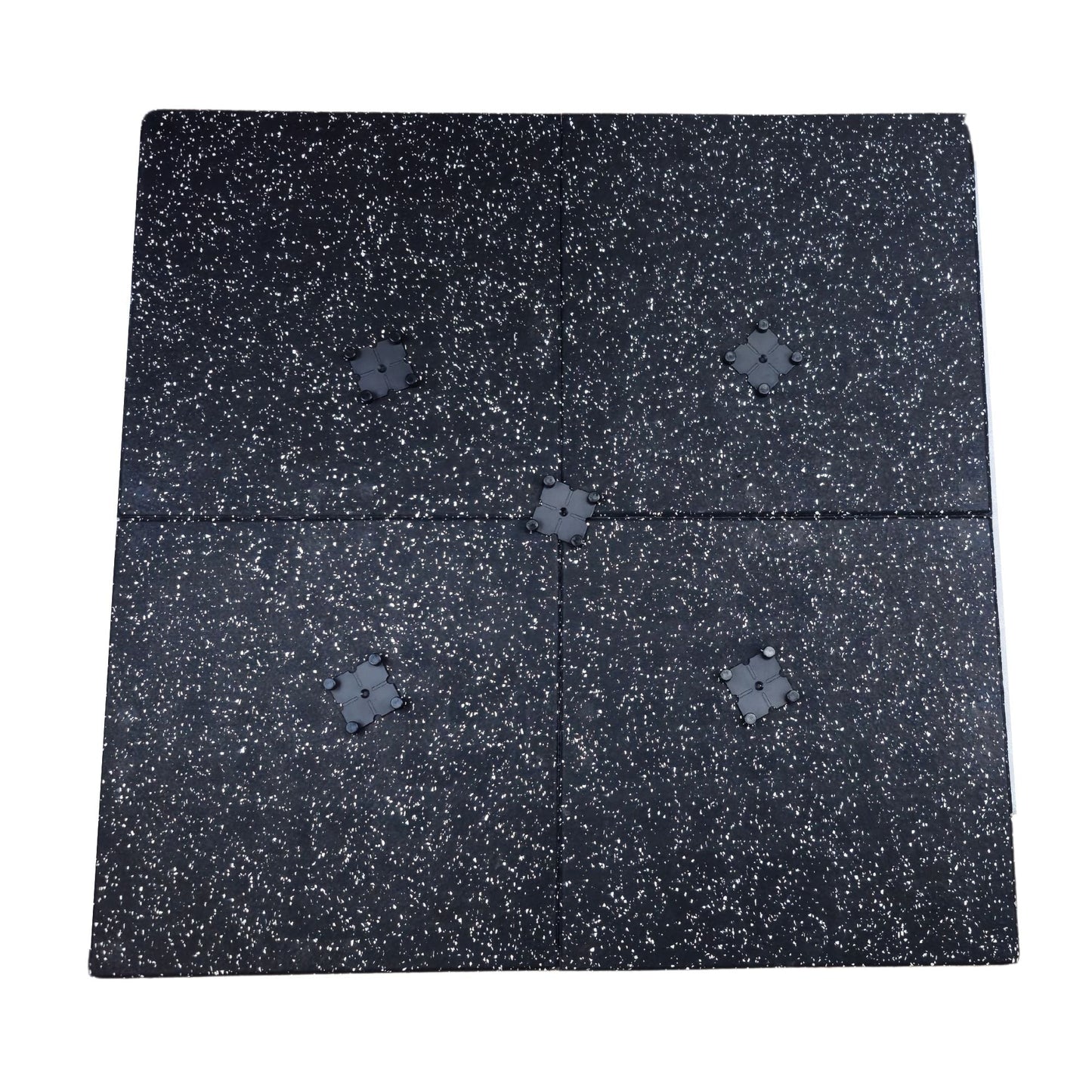 HAJEX Hard Floor Mats for Gym - Pack of 6 - Jack Righteous
