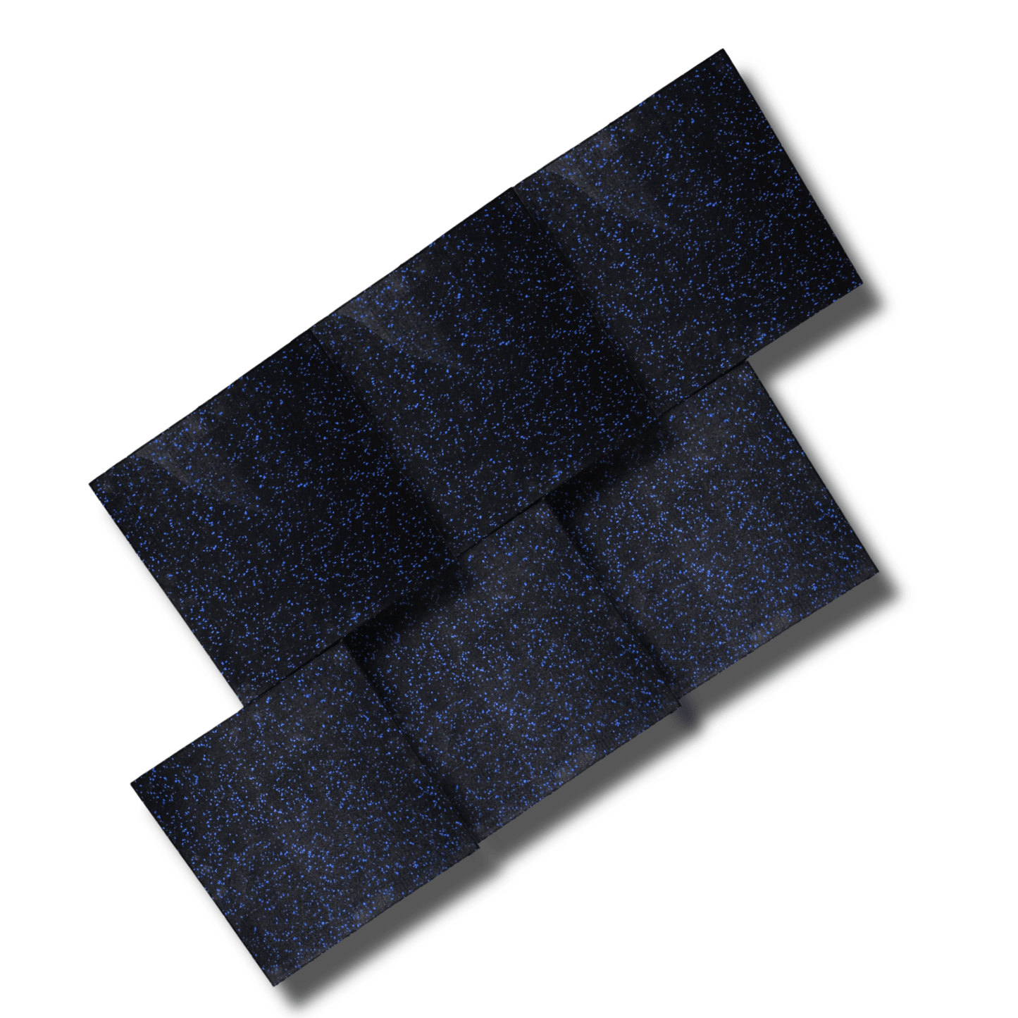 HAJEX Hard Floor Mats for Gym - Pack of 6 - Jack Righteous