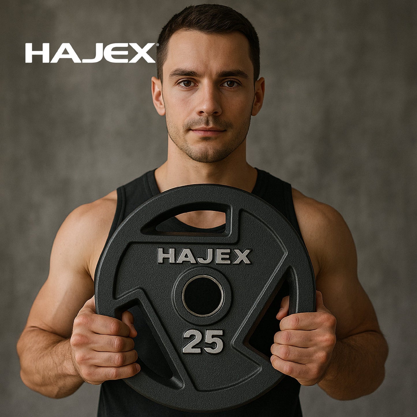 HAJEX Tri Grip Cast Iron Weight Plates - Jack Righteous