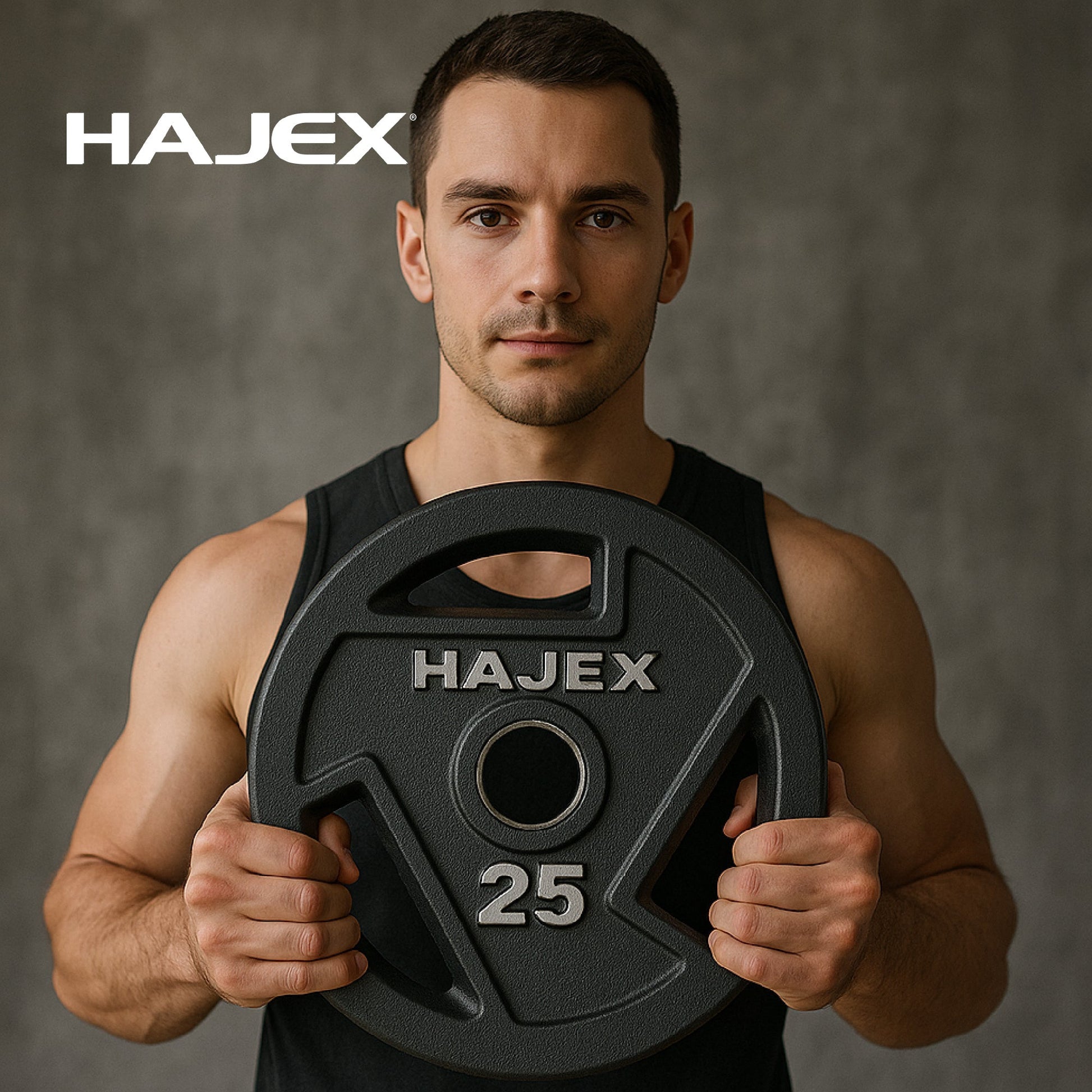 HAJEX Tri Grip Cast Iron Weight Plates - Jack Righteous