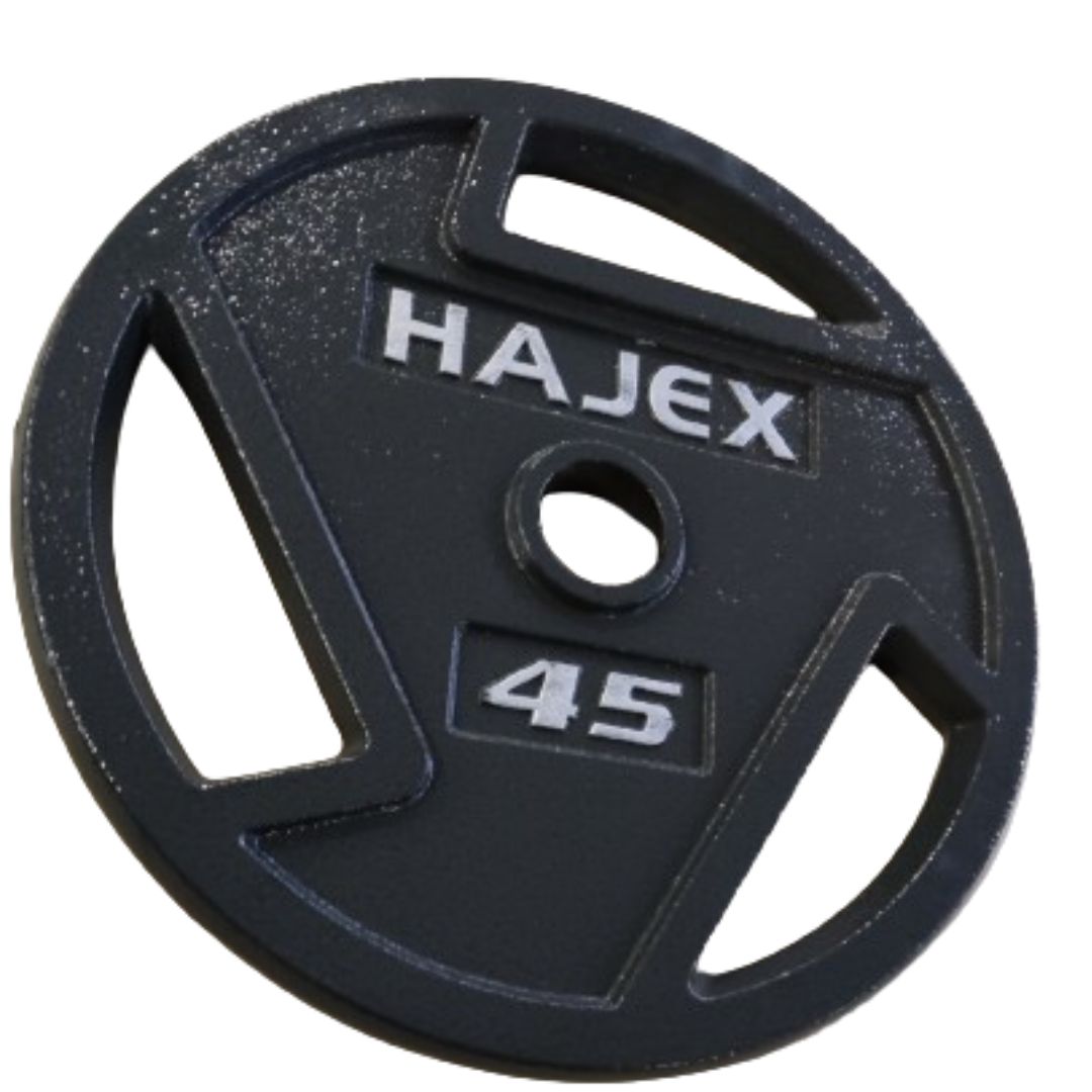 HAJEX Tri Grip Cast Iron Weight Plates - Jack Righteous