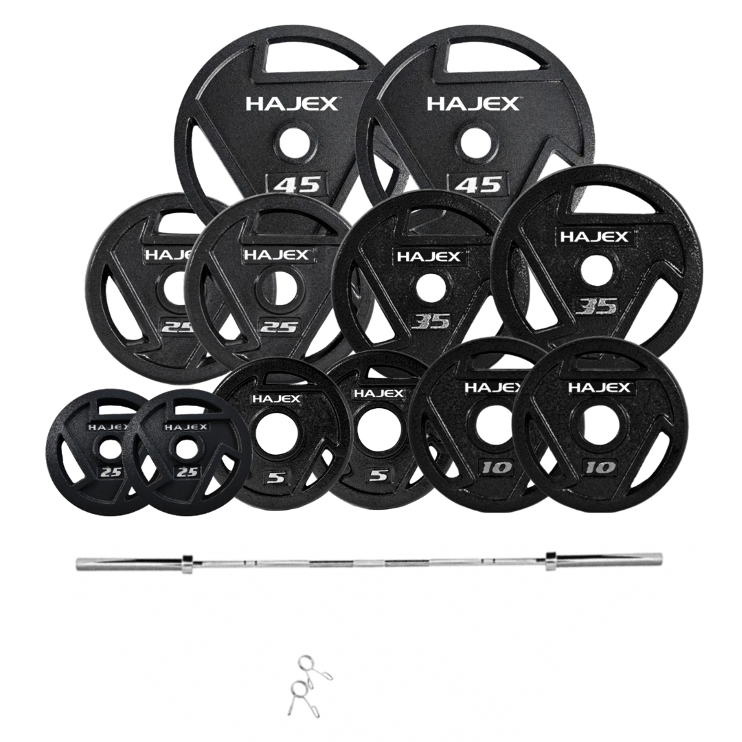 HAJEX Tri Grip Cast Iron Weight Plates - Jack Righteous