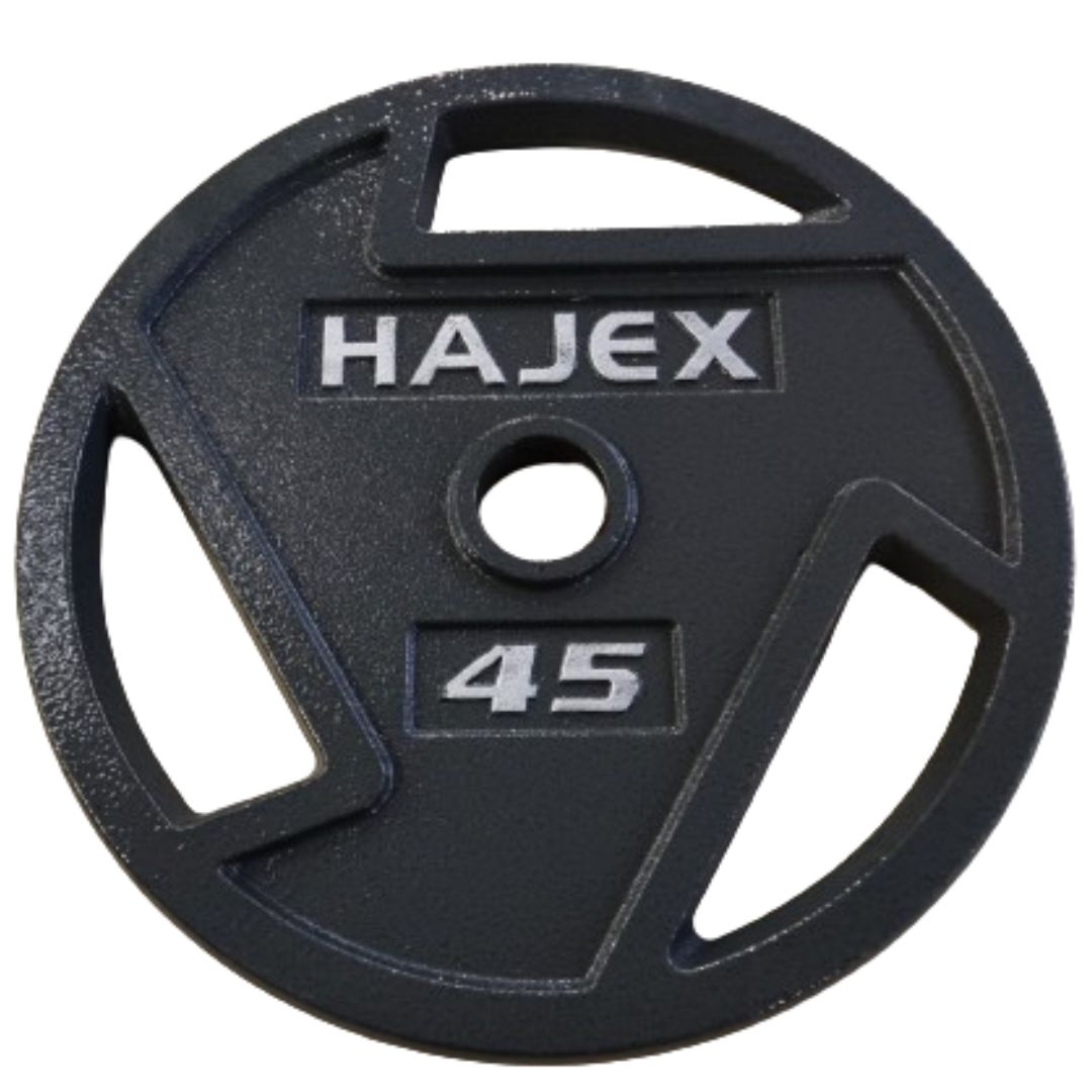 HAJEX Tri Grip Cast Iron Weight Plates - Jack Righteous