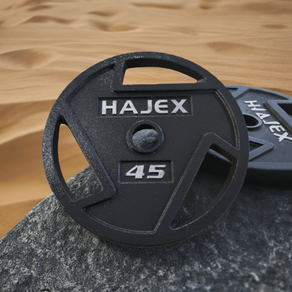 HAJEX Tri Grip Cast Iron Weight Plates - Jack Righteous