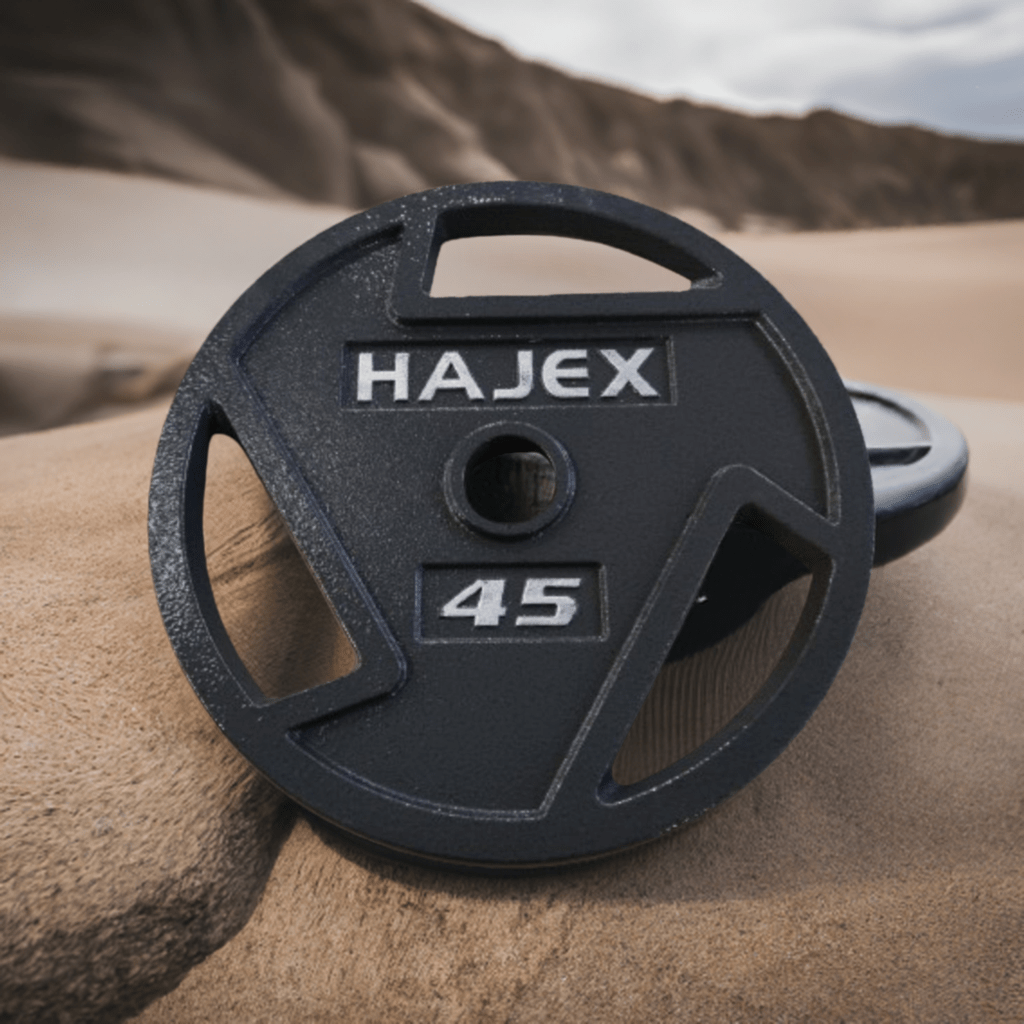 HAJEX Tri Grip Cast Iron Weight Plates - Jack Righteous
