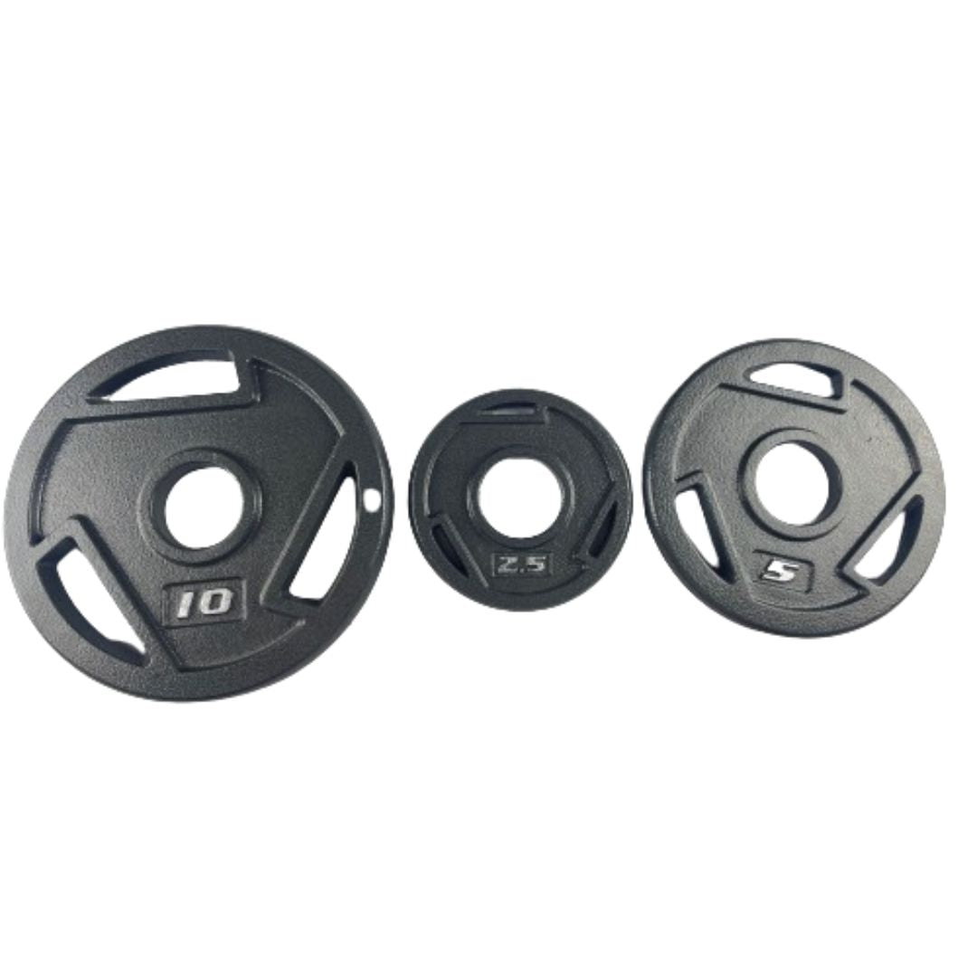 HAJEX Tri Grip Cast Iron Weight Plates - Jack Righteous