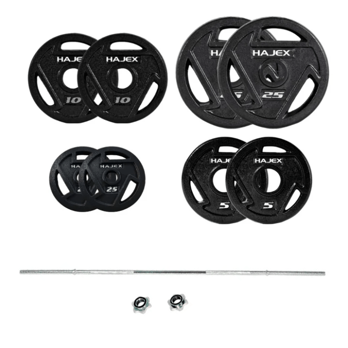 HAJEX Tri Grip Cast Iron Weight Plates - Jack Righteous
