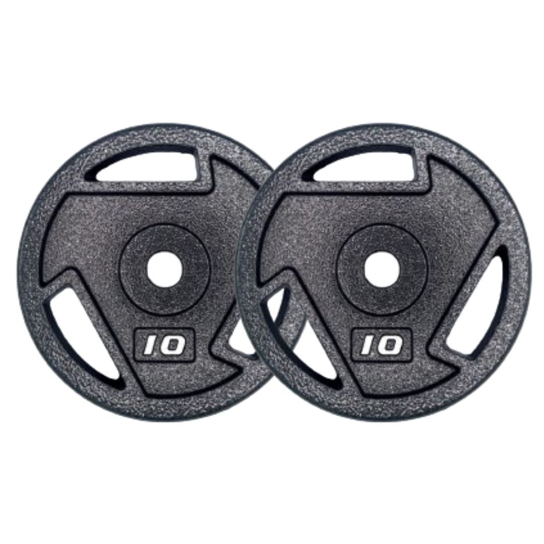 HAJEX Tri Grip Cast Iron Weight Plates - Jack Righteous