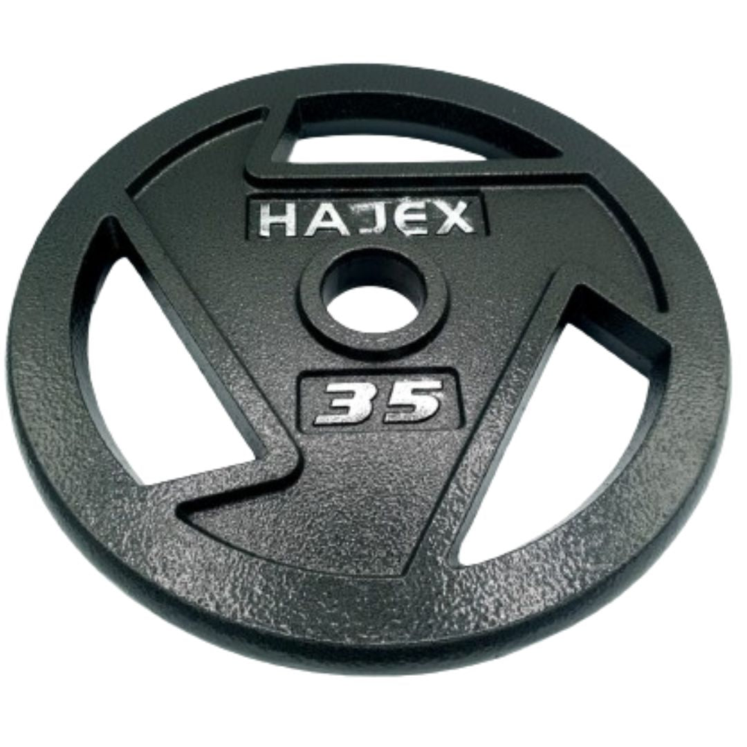 HAJEX Tri Grip Cast Iron Weight Plates - Jack Righteous