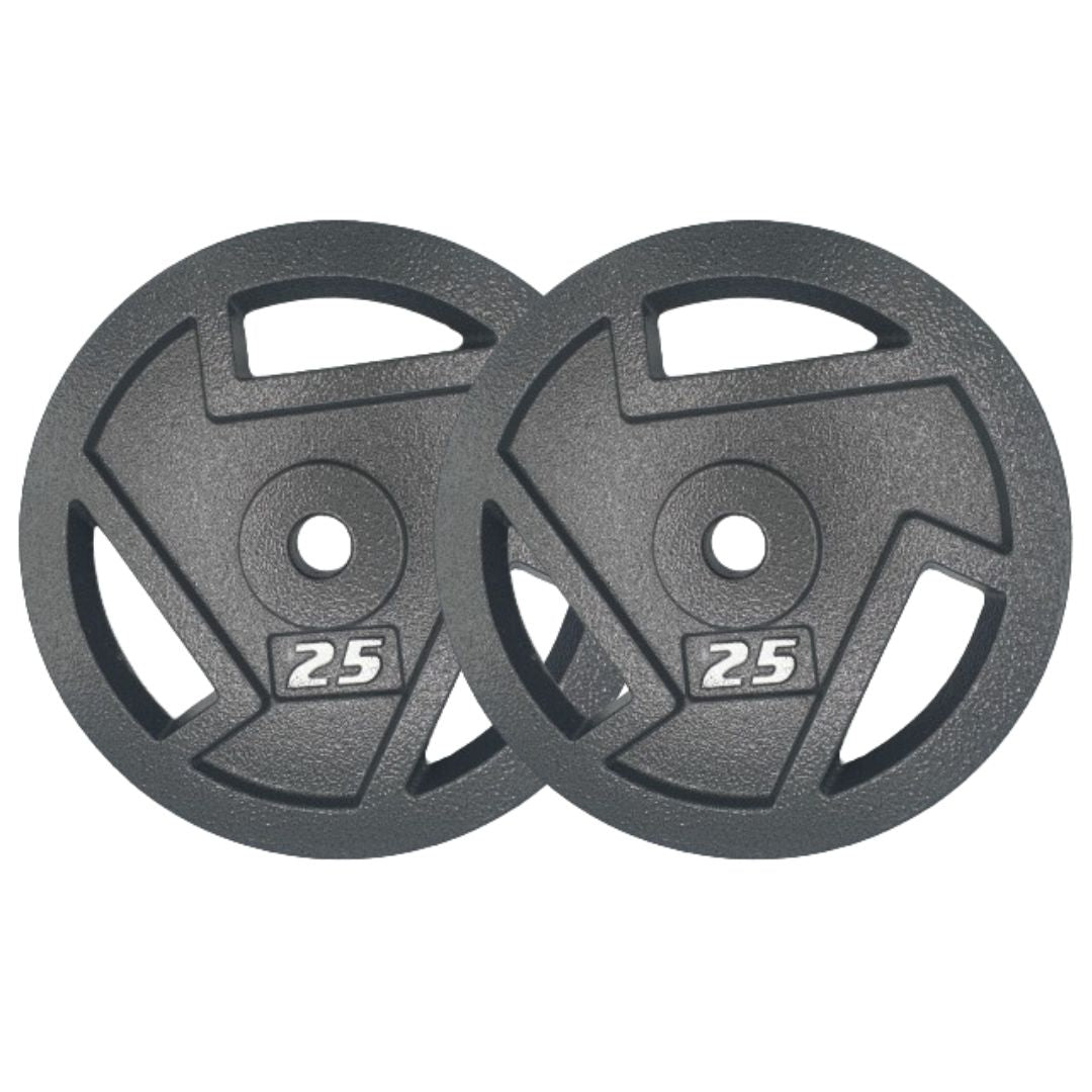 HAJEX Tri Grip Cast Iron Weight Plates - Jack Righteous