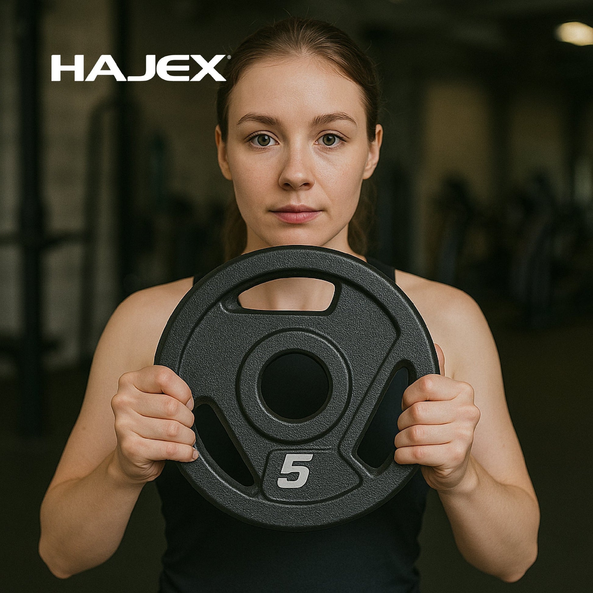 HAJEX Tri Grip Cast Iron Weight Plates - Jack Righteous