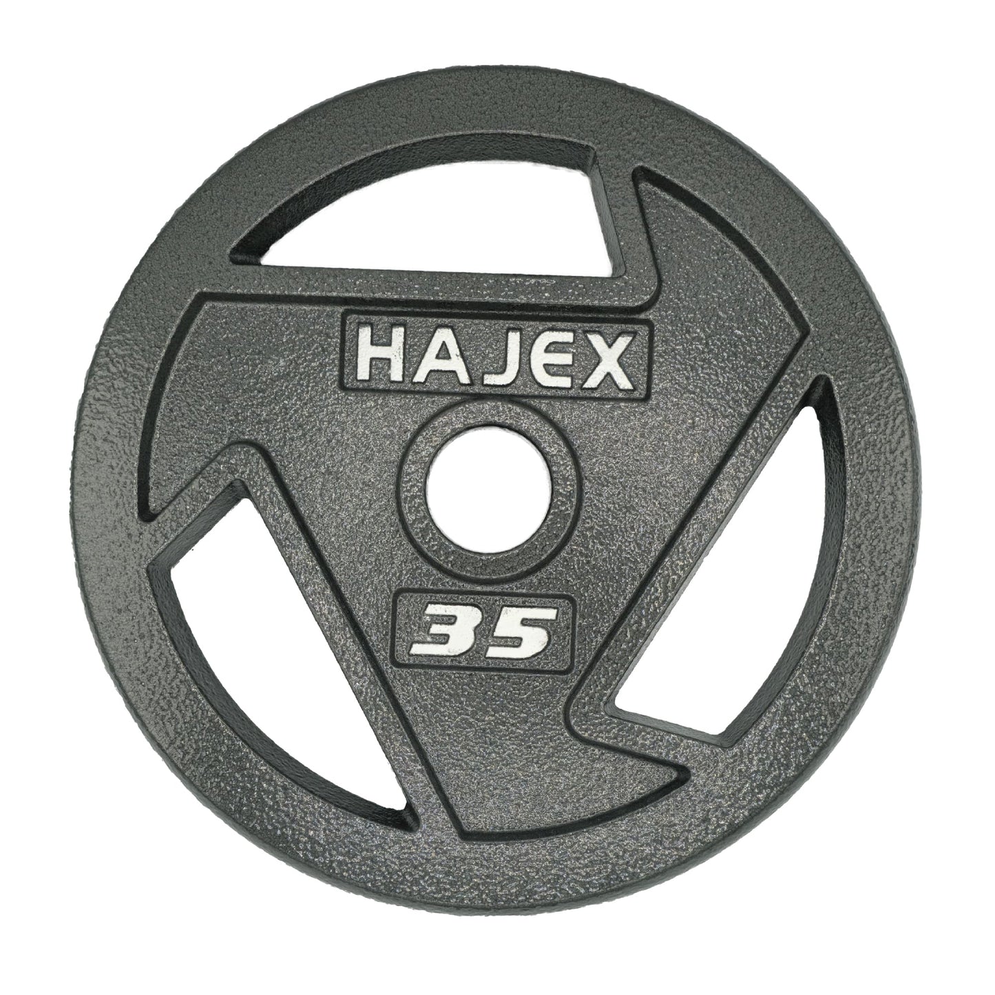 HAJEX Tri Grip Cast Iron Weight Plates - Jack Righteous