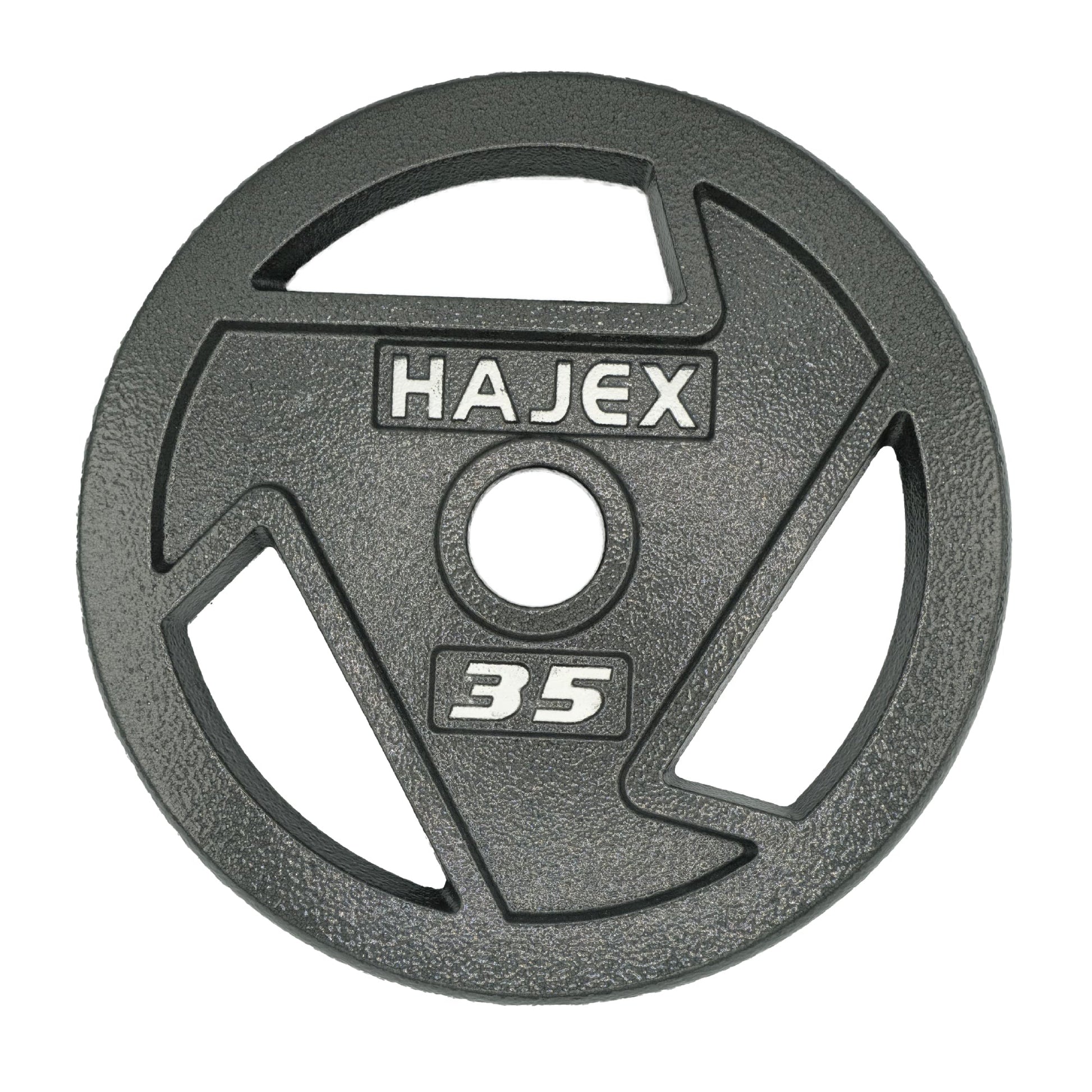 HAJEX Tri Grip Cast Iron Weight Plates - Jack Righteous