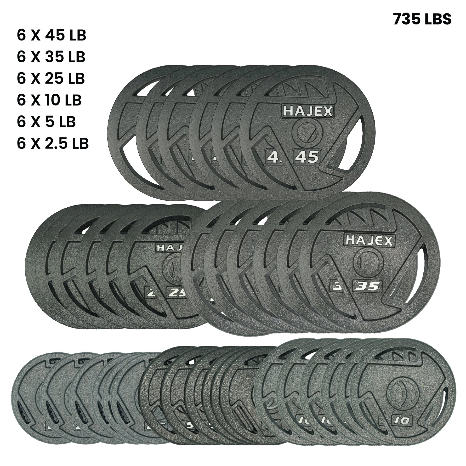 HAJEX Weight Plate Sets - Jack Righteous