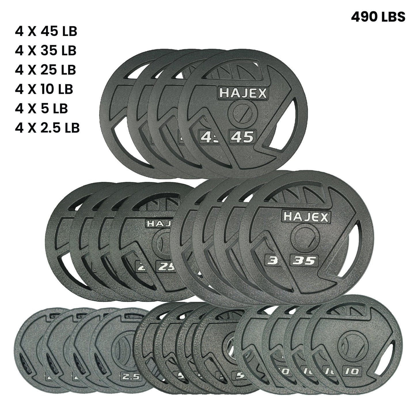 HAJEX Weight Plate Sets - Jack Righteous
