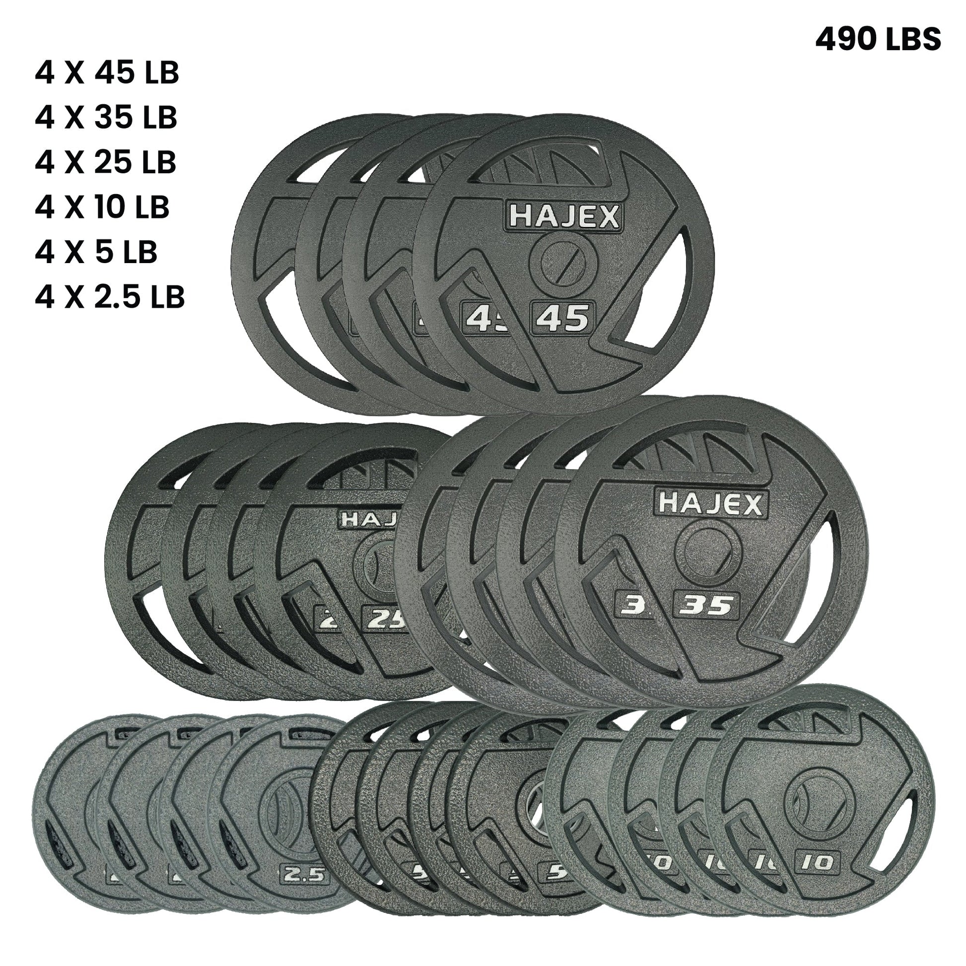 HAJEX Weight Plate Sets - Jack Righteous