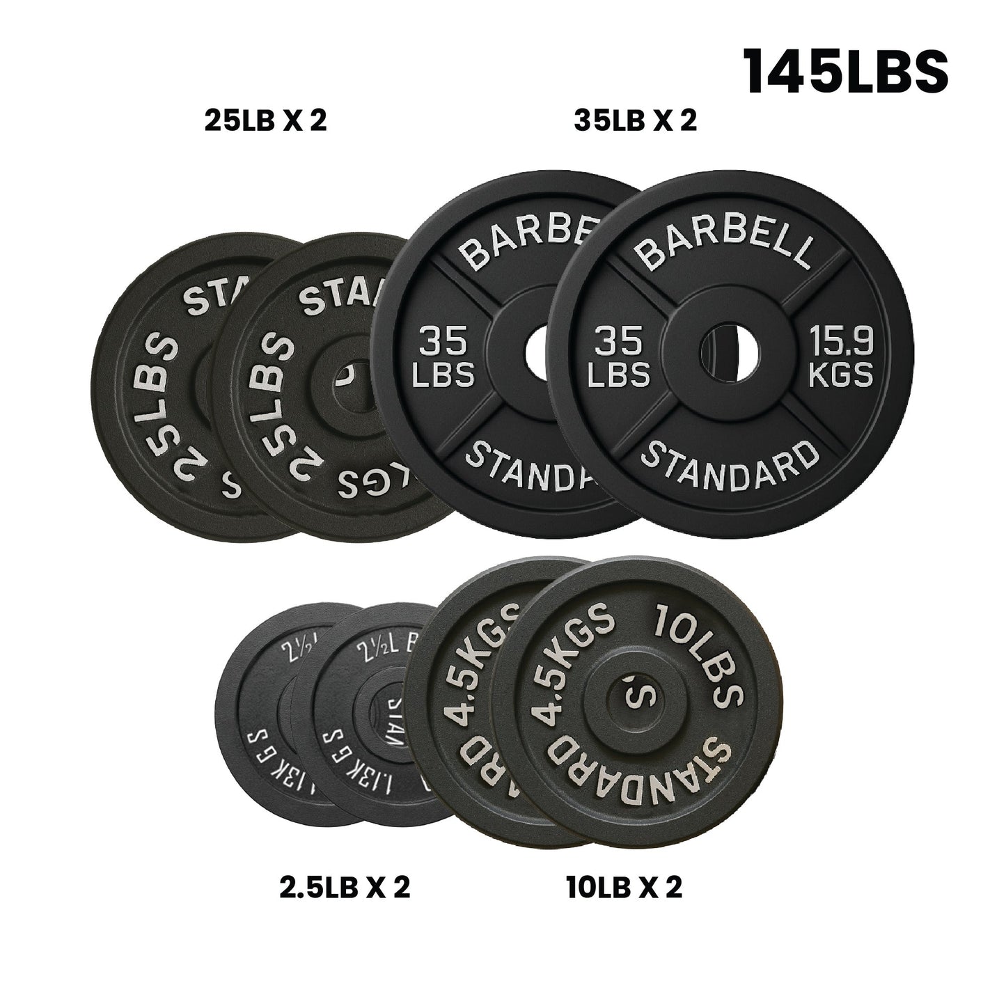 HAJEX Weight Plate Sets - Jack Righteous